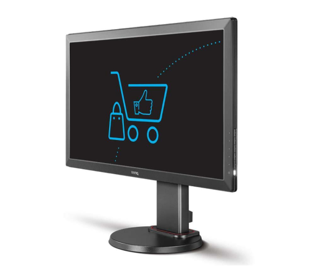 BenQ ZOWIE 24'' RL2460 9H.LF3LB.QBE Szary - 325921 - zdjęcie 4